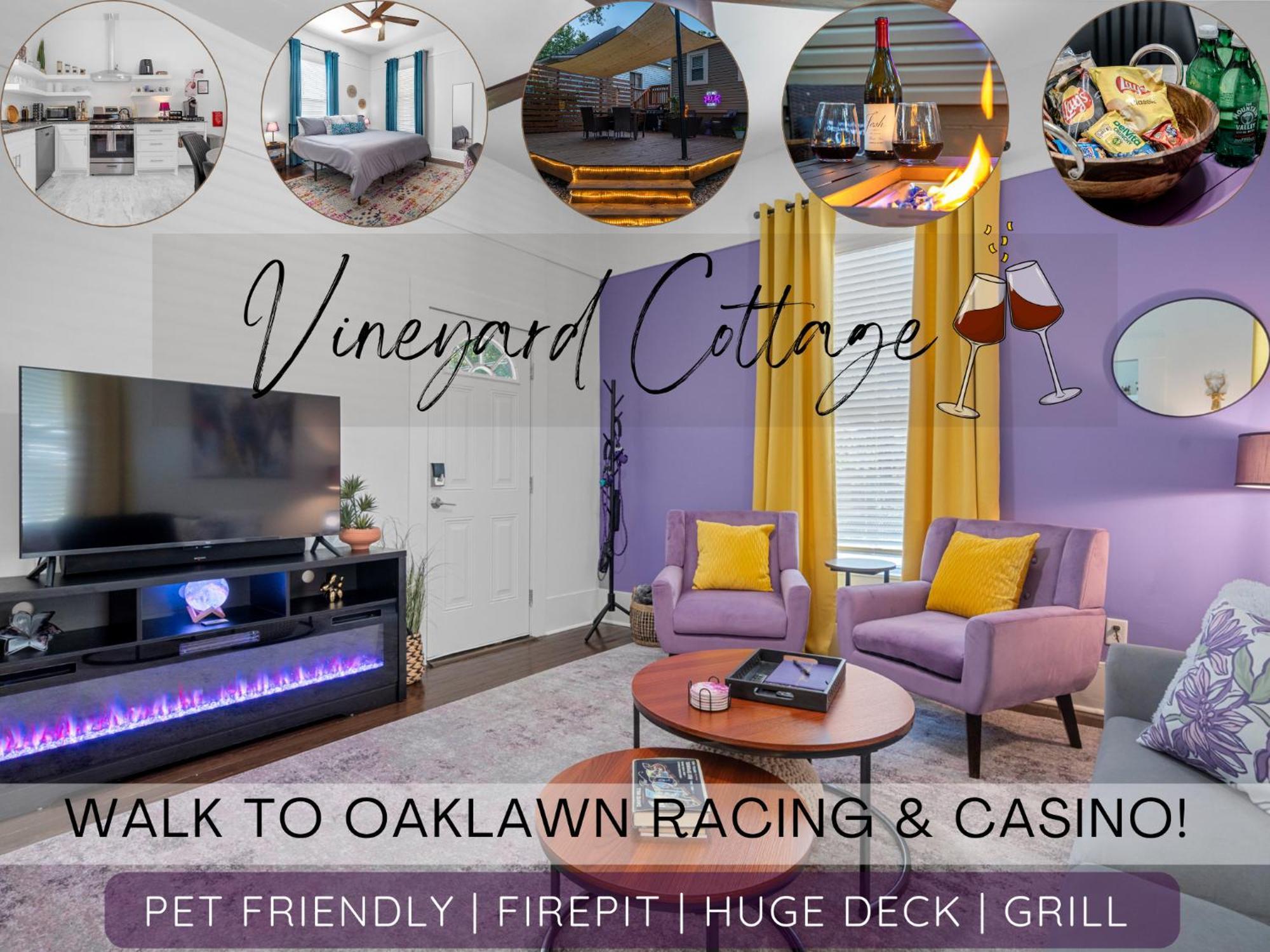 Vineyard Cottage-Pet Friendly & Walk To Oaklawn! Hot Springs Kültér fotó